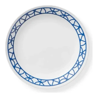 צלחת קורנינג עוגה 17 ס"מ, Cobalt Circles
