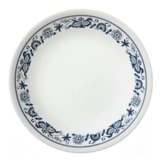 צלחת קורנינג עוגה 17 ס"מ, Old Town Blue