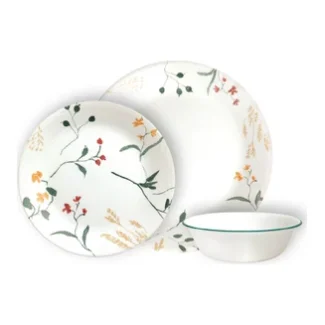 סט קורנינג צלחות 12 חלקים, Wildflower Scatter