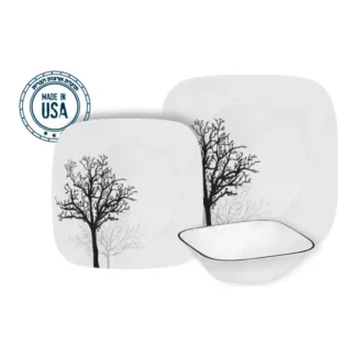 סט קורנינג צלחות 18 חלקים, Timber Shadows